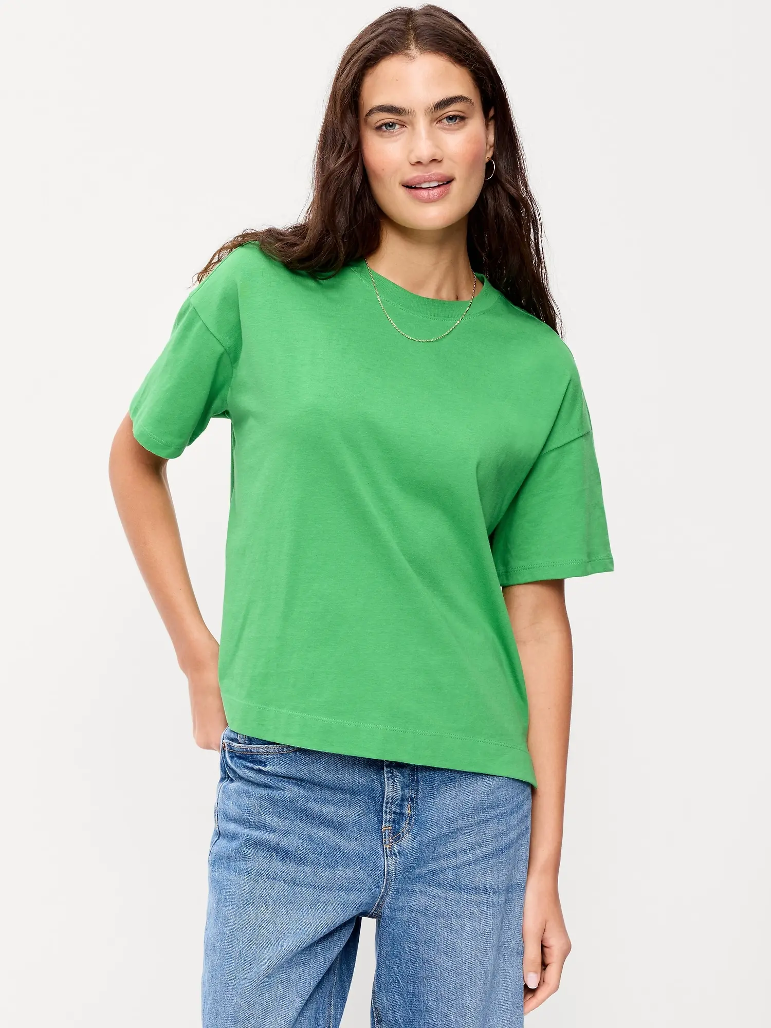 Old Navy Women's Vintage Crew-Neck T-Shirt