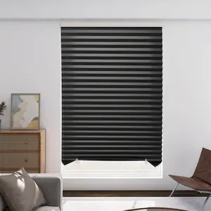 VEVOR Paper Blinds, 6 Pack, 36 in x 72 in, Temporary Blackout Pleated Paper Shades, No Tools No Drilling, Pleated Blinds with Adhesive, Easy to Cut and install, for Indoor Windows, Kitchen, BedroomSummervibes