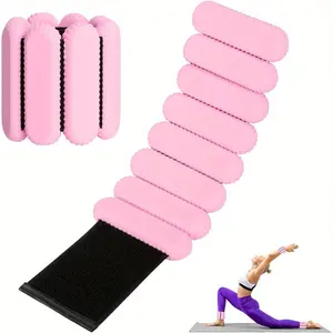 Adjustable Wrist and Ankle Weights for Strength Training, Silicone Bands for Yoga, Running, Dance, Unisex Fitness Accessories
