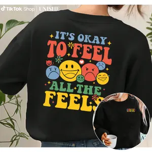 Chic Women's Mental Health Sweatshirt – Long Sleeve, Speech Therapy Inspired