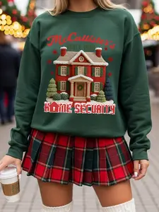 McCallister's Home Security Crochet ~ Unisex Crewneck Sweatshirts Printed in the USA