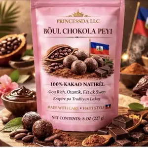 Boul chocolate peye 3 boul  $15