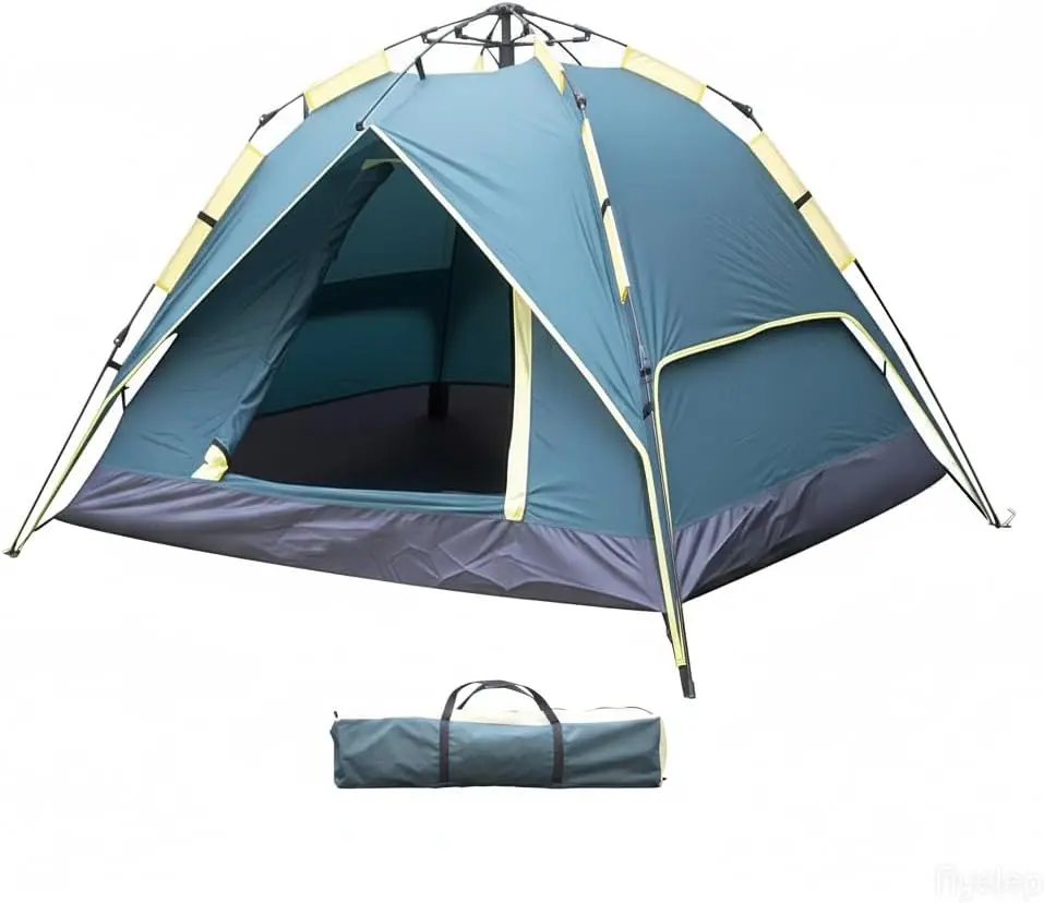 AYA StarX Outdoor Automatically Camping Tent,3-Person Camping Tent, Plug and Play Tent, Waterproof Family Camping Tent