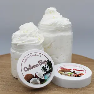 Body Butter Smooth Scented Skin Repair Hydrating Creamy Custard Texture Ultra Clean Fragrance Moisturizing Milky Blend Winter Moisture