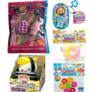 Squishy Starter Bundle 5PC Great for Sensory Seekers and Fidgety Fingers Perfect for Collecting or On-the-Go Fun