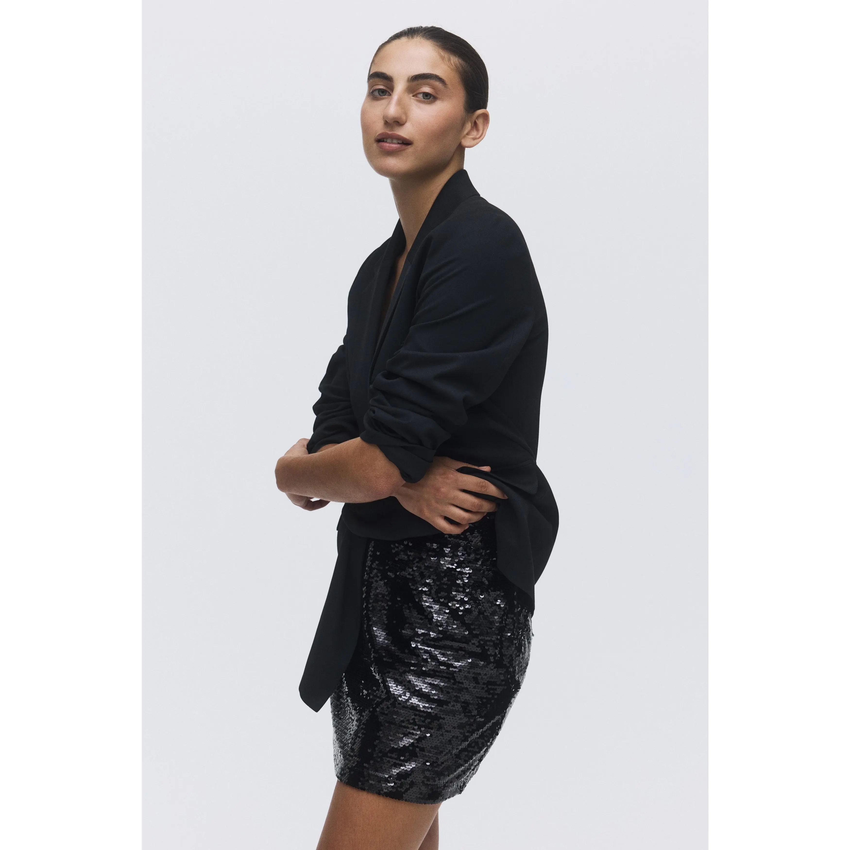 H&M Sequined skirt