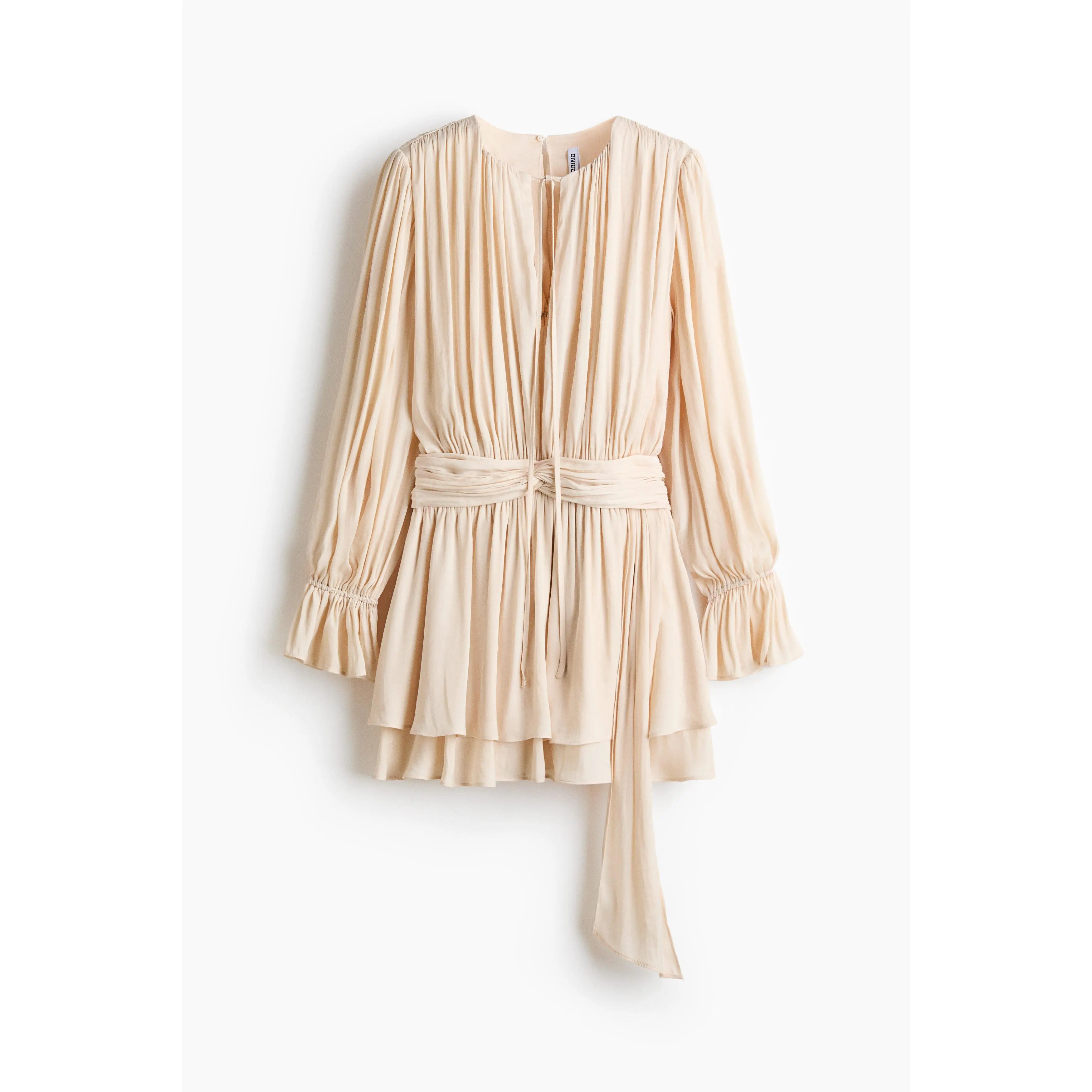 H&M Knot-detail draped dress