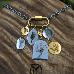 Root Seeker - Root & Ritual - Necklace by A'Mused Apothecary - Intention Setting Jewelry