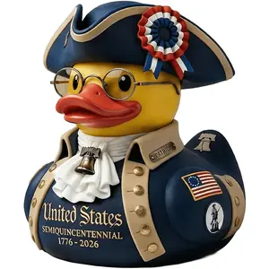 250th Anniversary Liberty Eagle Duck Statue, Figurine, Resin Sculpture for Office Decor, Collectible Historical Gift for History Lovers, Birthday Celebration Ornament