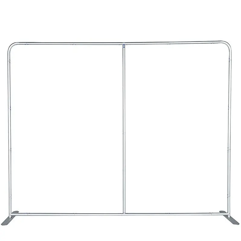 Aluminium Photo Booth Backdrop Stand Set - Home & Festive Party Decor Accessory for Banner, Cloth, Print Displays