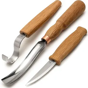Carving  Kit Spoon Carving Tools S14 - Spoon Hook   Carving Chisels Set Bowl Gouge - Whittling  Whittling Kit for Beginners - Hobby  Set