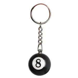 8 Ball Design Keychain, Fashionable Creative Keychain for Phone, Bag, Key, Nostalgic Retro Style Small Pendant, Suitable for Bag Hanging Accessories, Keychain For Bags