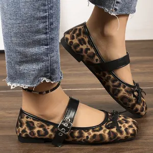 Trendy Women Mary Jane Ballet Flats Elegant Bow Knot Slip On Shoes Lightweight Flexible Sole for All Day Comfort Casual Wear Round Toe Flat summervibes