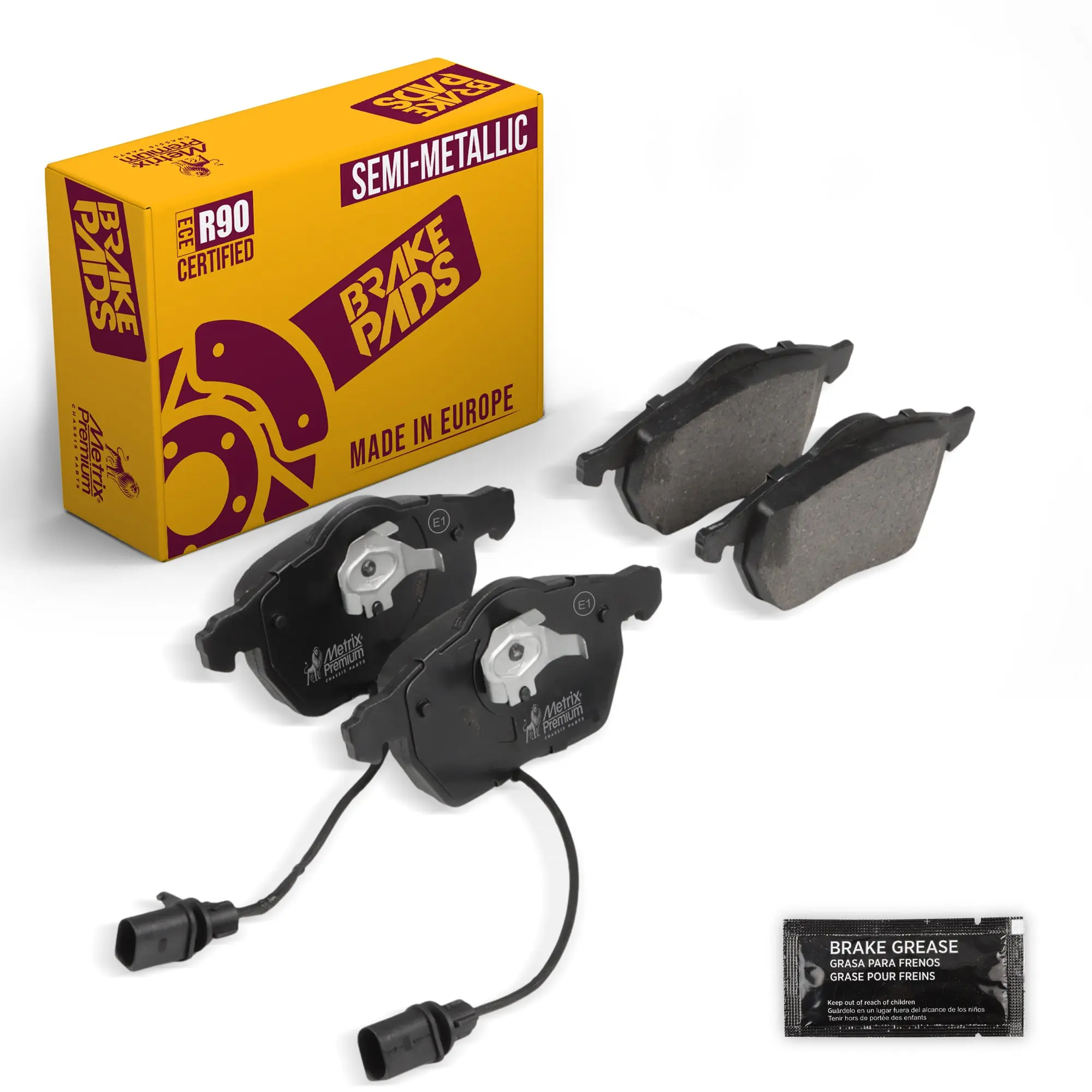 Front Disc Brake Pad Set 94177MS