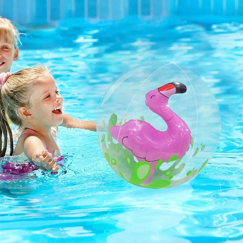 14 Inch Large Size Inflatable Summer Beach Ball for Indoor and Outdoor Games, PVC Pool and Lawn Decoration, Versatile Fun for Holidays, Multi Purpose Inflatable