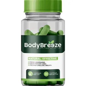 Internal Deodorant Supplement | Natural Chlorophyll 30 Capsules for Body Odor Control, Gut Health, and Fresh Breath | Vegan, Detox Support & Skin Health | Odor Eliminator for Men & Women
