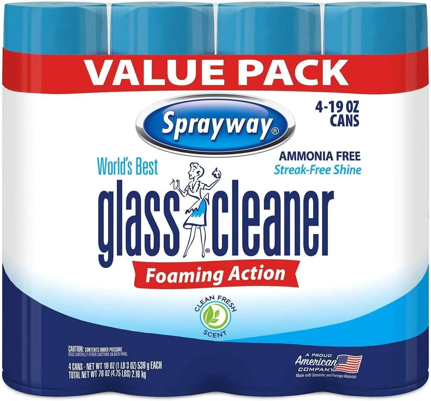 Sprayway Glass Cleaner (19oz, 4pk.)