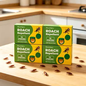 48Pcs Professional Roach Killer Pro  Say Goodbye to Pests! Long-lasting Indoor Protection Gel Bait