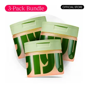 Jiyu Korean Skincare (3-PACK) - Anti-Aging, Dark Spot & Wrinkle Minimizing Toner Pads with Centella Asiatica, Snail Mucin, Niacinamide - 300 ct.