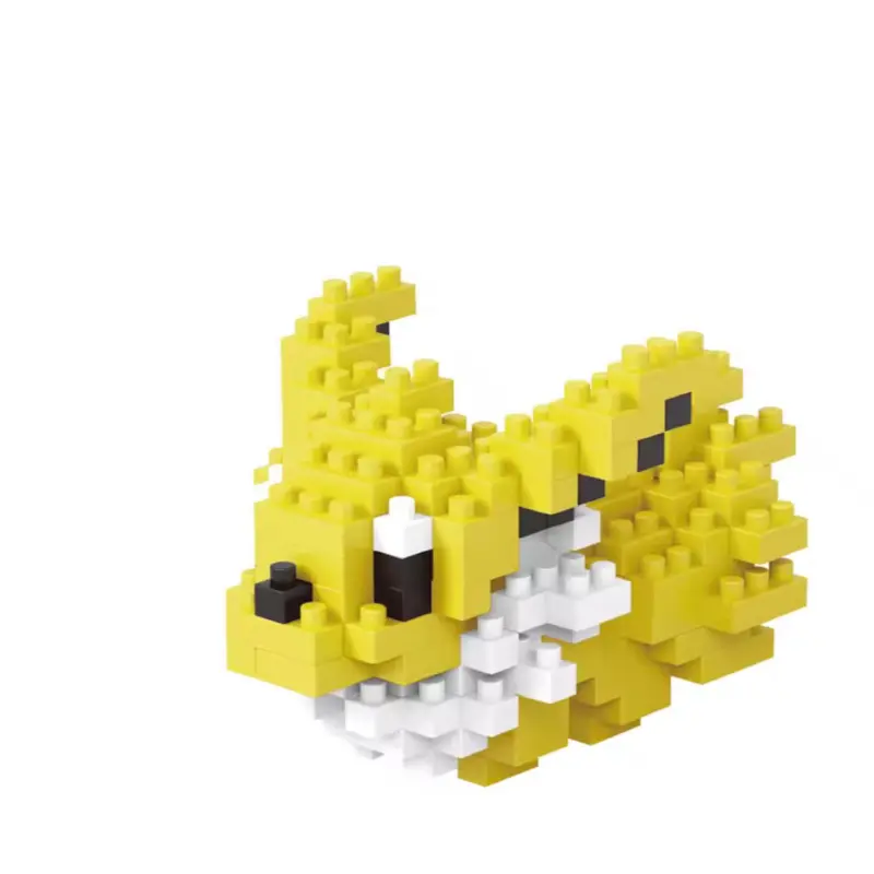 3 inch Jolteon Nano Building Blocks Toy With Building Instructions