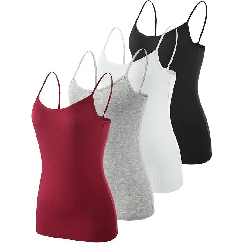 A4 Pack - Black/White/Gray/Wine Red