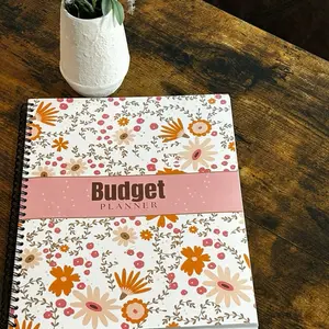2026 Budget Planner Spiral - Undated 146 Pages with Debt & Savings Trackers, Paycheck Breakdown, Financial Goals, Soft Laminated Cover, 8.5x11 inches, Undated, 1-Year Planner