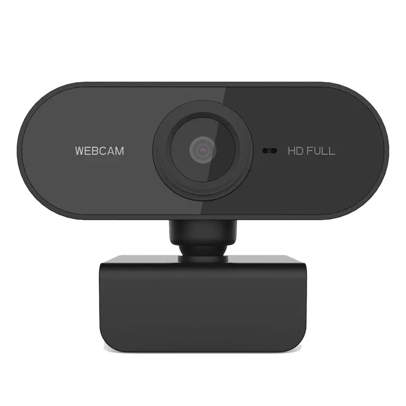 FHD 1080P USB Computer Webcam with Microphone & FHD Sensor - for Video Calls, Recording, Zoom, Teams - Compatible with PC Laptops, Windows, Linux (Home Supplies)