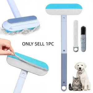Reusable Pet Hair Removal Remover, Detachable Design, Portable Fur Cleaner, Durable Plastic, Essential Home Cleaning Tool