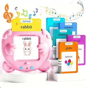 Toddler Talking Flash Cards Learning Machine | 255 Sight Words Flashcards for Kids Ages 2-6, Educational Interactive Reading Toy, Autism Speech Therapy, Preschool ABC Vocabulary Learning Device, Montessori Early Learning Gift for Boys Girls