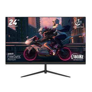 24” 180Hz Gaming Monitor – 1ms, FHD IPS, FreeSync, Built-in Speakers, Borderless, for PS5, Xbox, Switch, Laptop
