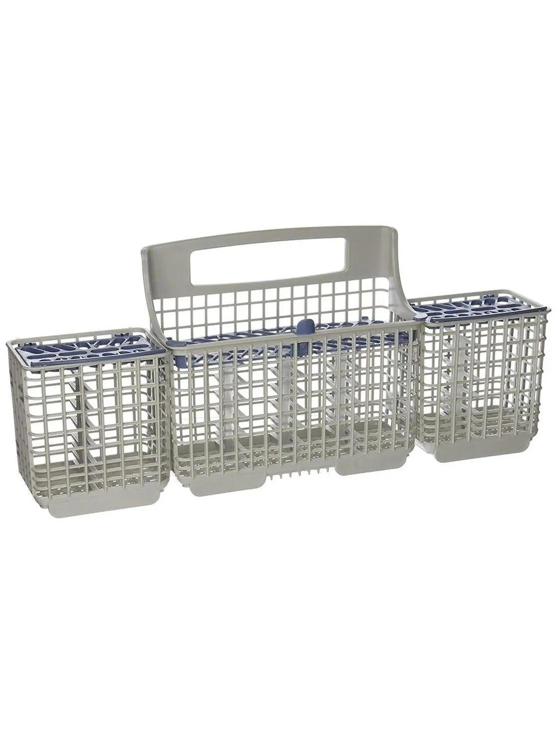 Whirlpool Dishwasher Silverware Organiser Rack - 1.54 lbs Functional, Durable Home Dishwashing Accessory for Daily Use, Essential Kitchen Fixture Accessory