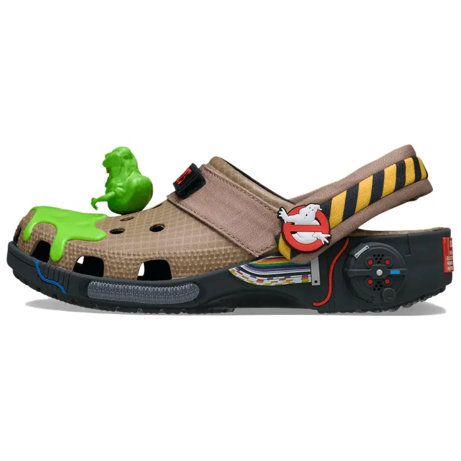 Ghostbusters x Retro Classic Clog Shoe - Ectomobile Casual Sports Footwear, Kids, Women, Fun