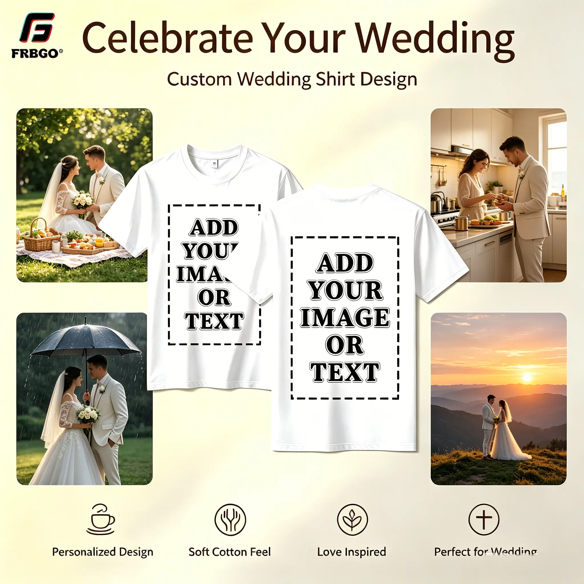 Custom Personalized Couple Matching T Shirts Custom Names Date Wedding Anniversary Honeymoon Engagement Matching His Hers Tees Romantic Couple Gift Unisex Cotton Graphic Tee