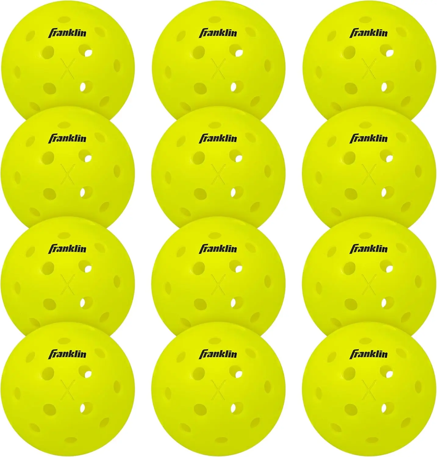 Franklin X-40 Outdoor Pickleball Balls - 12 Pack Franklin X-40 Outdoor Pickleball Balls - 12 Pack