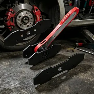 Complete Red Brake Caliper Kit with Storage Case Universal for Cars & Trucks Must-Have Mechanic Tool