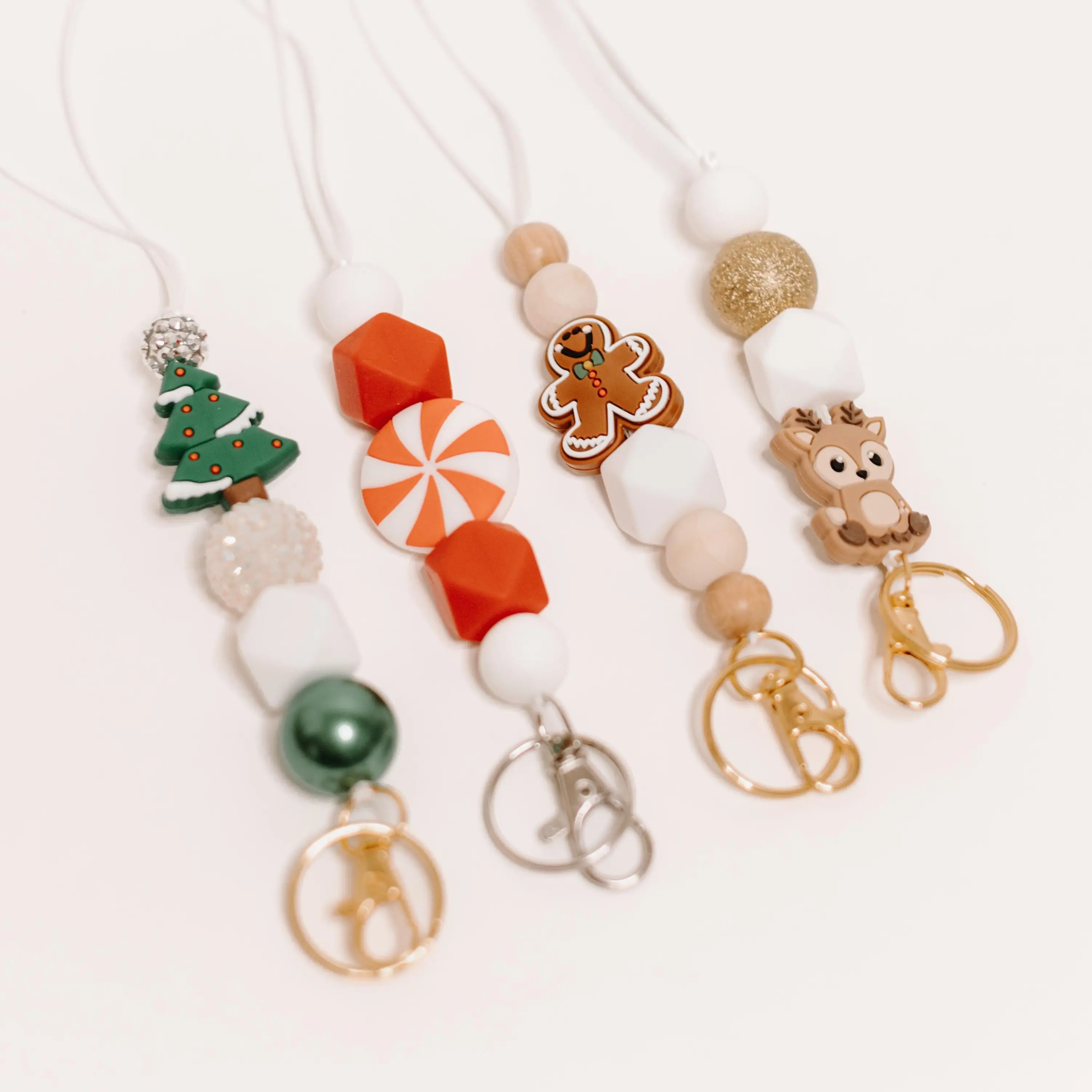 Christmas / Winter Teacher Lanyard