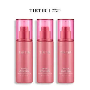 [TIRTIR Official] Triple Matte Hold Longwear Set | Mask Fit Waterproof Setting Spray (3EA) l Flawless, Long-lasting wear, Matte but not greasy, Sensitive-skin friendly & soothing