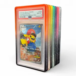 Minty Guard - Solar Flare - Cosmic Series PSA Slab Protectors for Standard Graded Cards Durable Bumper-Style Protection Easy Snap-On Installation