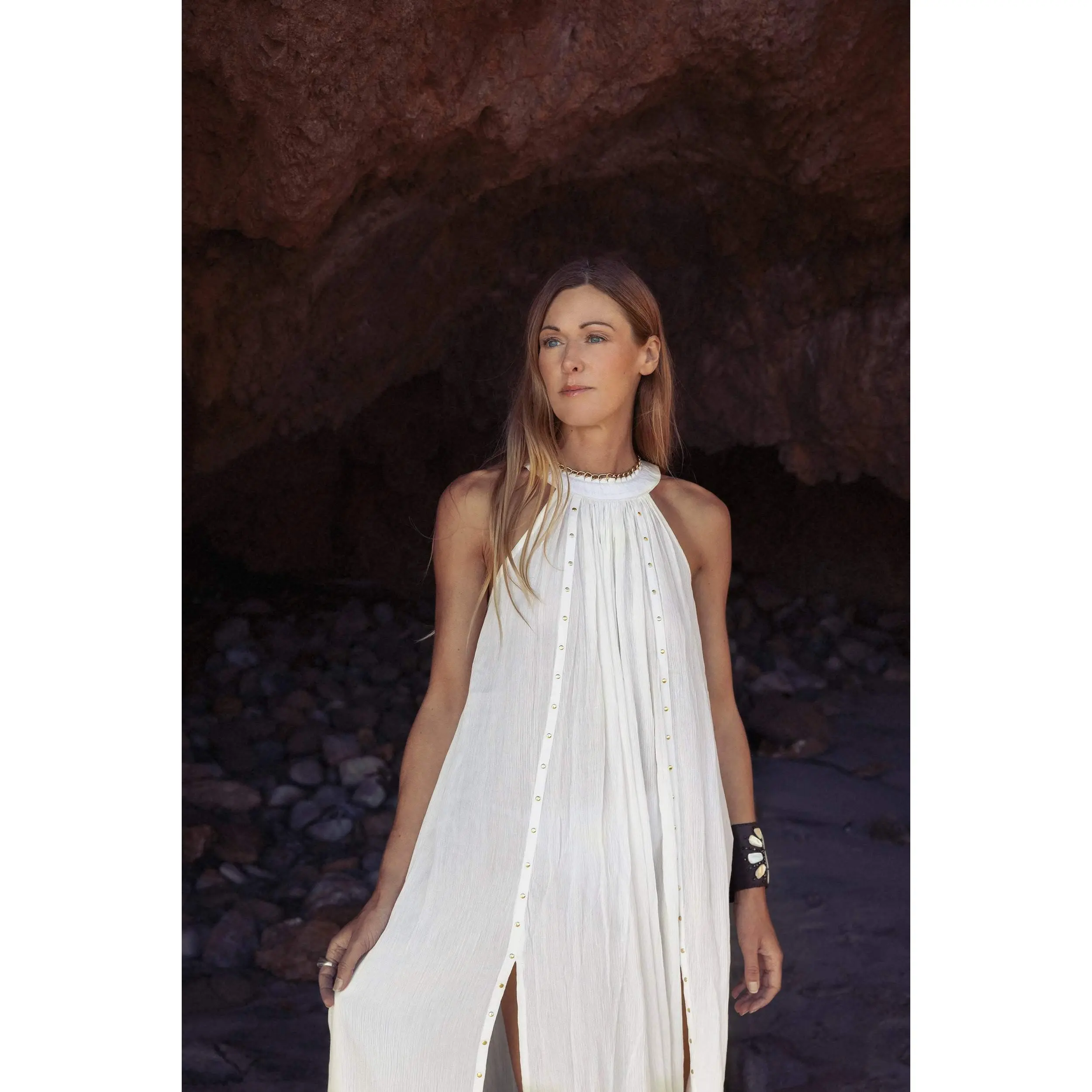 rose gold dress size 12 Gold Feather Cocktail Dress 6 / Gold
