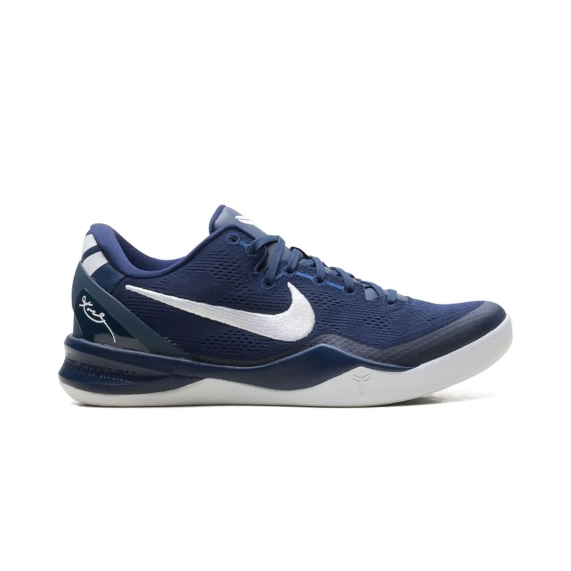 Nike Kobe 8 Protro TB P Midnight Navy Men's Basketball Shoes Performance Sneakers Athletic Footwear with Responsive Cushioning Lightweight Design Breathable Upper Durable Court Traction Basketball Sneakers for Training Games and Sports Wear Navy Colorway