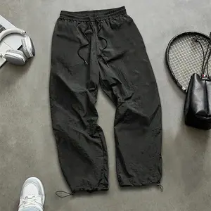 Men’s Summer Straight-Leg Athletic Pants – Loose Fit, Casual and Versatile for Sports and Fitness