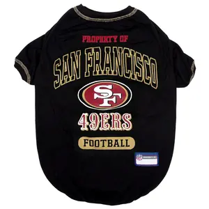 SAN FRANCISCO 49ERS TEE SHIRT FOR DOGS AND CATS Clothing Clothes