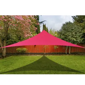 Waterproof Sun Shade Sail Patio Canopy Cover Awning Shelter -Pear Green / Pecan Brown / Muddy water / Forest Green