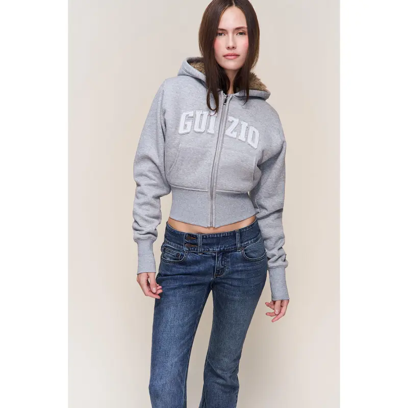【新品未開封】WHITE NOISE ZIP HOOD SET UP I MIX white fox zip up hoodie - TikTok Shop