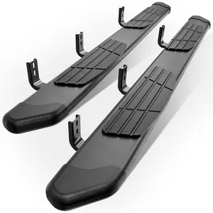【EYOUHZ】Running Boards Compatible with 2005-2025 Nissan Frontier Crew Cab - Side Steps Rails Nerf Bars Aluminum Alloy for Vehicle 4 Full Size Doors
