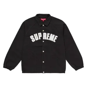 Supreme Men's Arc Denim Coaches Jacket (SS25) Black, from StockX