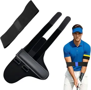 Golf Wrist Brace | Golf Wrist Training Aid - Adjustable Wrist Trainer & Swing Training Aid with Internal Medical-Grade Splint for Left/Right Handed | Golf Wrist Hinge Trainer for Injury Recovery