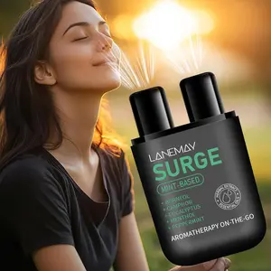 Peppermint Nasal Inhaler for Refreshing Relief, Portable Sinus Soothe Stick for Drivers and Home Use, Essential Breath Aid