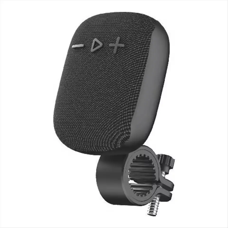 Bicycle Motorcycle Car Outdoor Wireless Bluetooth Speaker, Rechargeable Waterproof Speaker, Portable Radio FM Mini Waterproof Subwoofer Card Clip TWS Support TF Card USB Disk Mp3 Bass Sound Box