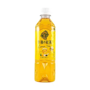 Kirin Gogo no Kocha Afternoon Tea Drink - Classic Lemon Black Tea, 500ml Bottle - Refreshing Japanese Beverage for On-the-Go